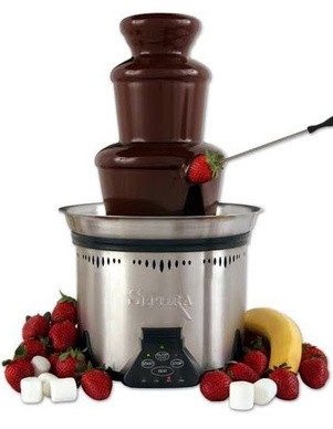 Chocolate fountain set up for hire in Dubai