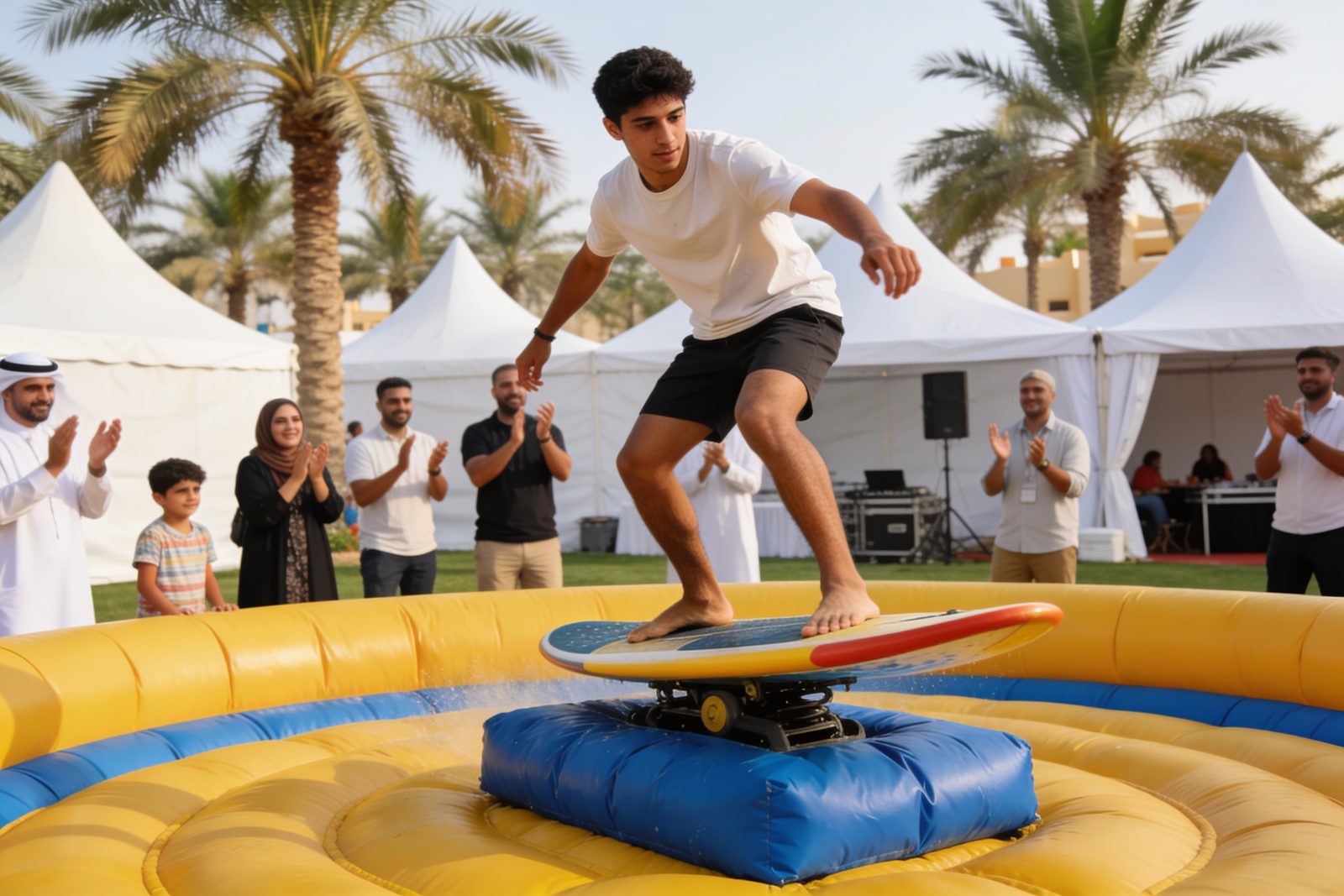 Mechanical surfboard rental in Dubai