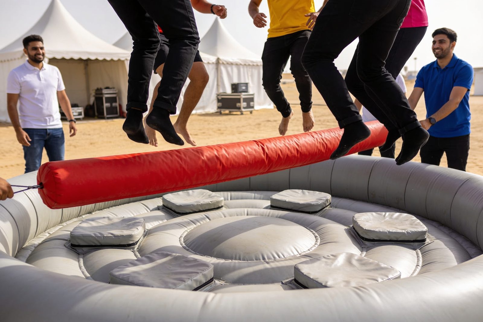 Wipeout meltdown game in Dubai